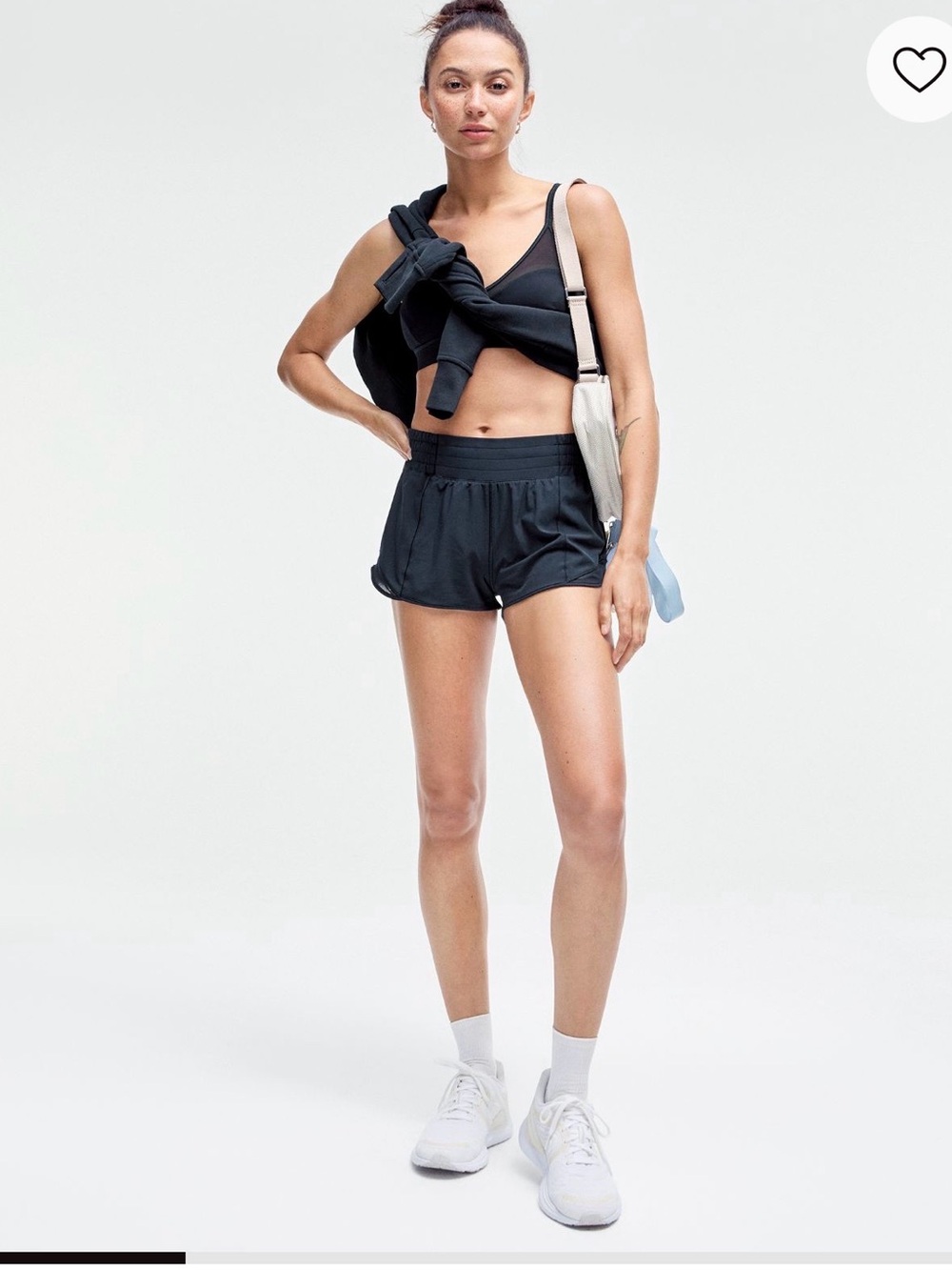Hotty Hot High-Rise Lined Short 2.5" -navy